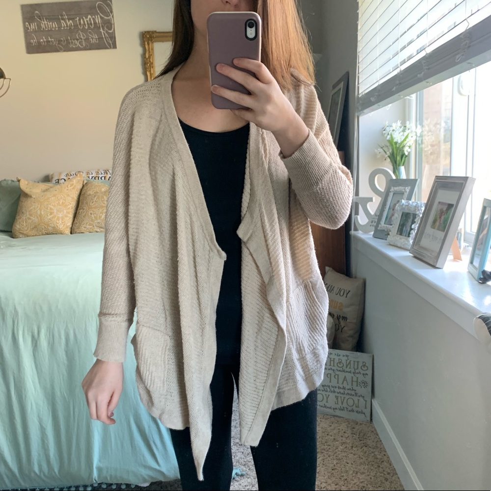 Tan Cardigan